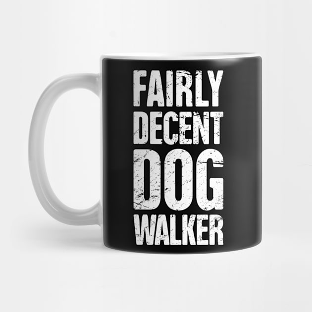 Funny Dog Walking Gift For Dog Walker by MeatMan